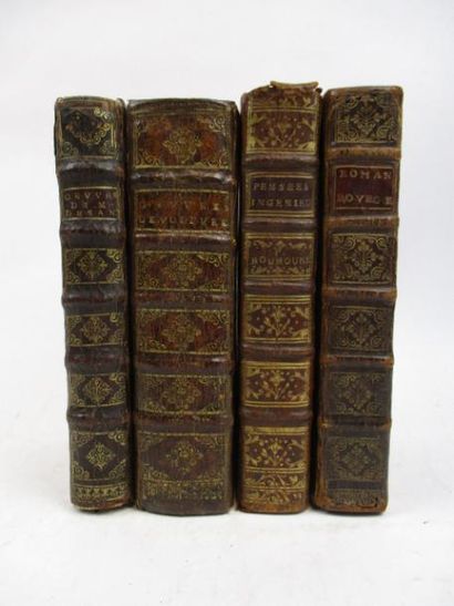 Livres anciens et modernes FURETIERE. LE ROMAN BOURGEOIS. Nancy, Cusson, 1712 (5...