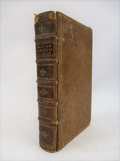 Livres anciens et modernes GROTIUS (H). DE JURE BELLI AC PACIS. Amsterdam, Blaeu,...