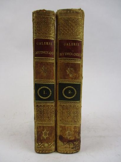 Livres anciens et modernes MILLIN (A. L.). GALERIE MYTHOLOGIQUE. Paris, Soyer, 1811....