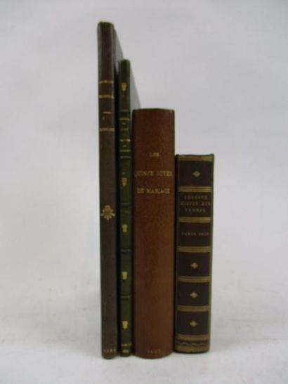 Livres anciens et modernes SCHOLL (A). Denise. P., Rouveyre, 1884 - DESMOULIN (A)....