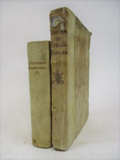 Livres anciens et modernes STREINNIUS (R). DE GENTIBUS ET FAMILIIS ROMANORUM. Venise,...
