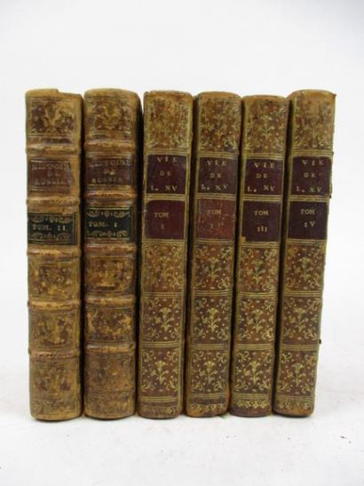 Livres anciens et modernes [VOLTAIRE]. HISTOIRE DE L'EMPIRE DE RUSSIE SOUS PIERRE...