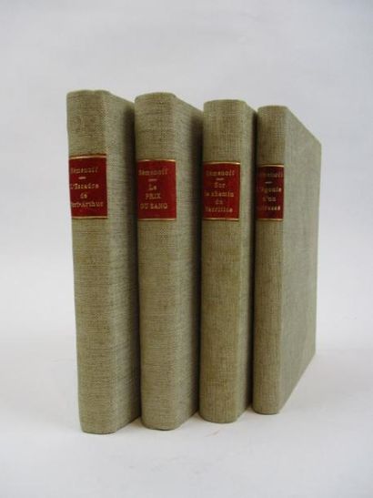 Livres anciens et modernes [Voyage] - BALINCOURT (Cdt de). CARNET DE NOTES DE LA...