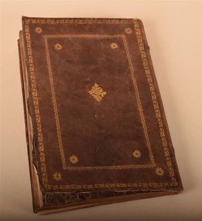 Livres anciens et modernes Manuscrit religieux composite imprimé en 1865, Turquie...