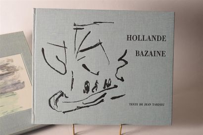 Livres anciens et modernes Jean-René BAZAINE (1904-2001) Hollande Texte de Jean Tardieu...