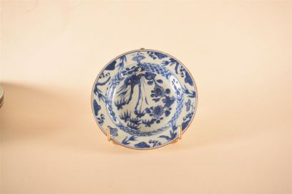 Céramique - Faïence - Porcelaine Ensemble de huit plats et assiettes Chine, Japon...