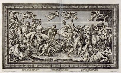 D'après Annibale CARRACCI (1560-1609) & d'après Ciro FERRI (1634-1689) GALERIAE FARNESIANAE/...