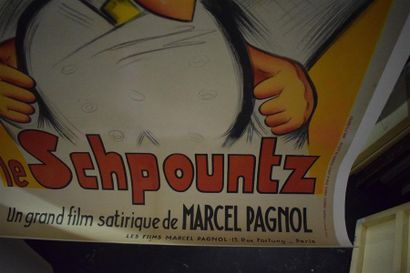 De ou d'après TOE (1903-1989) Fernandel dans le Schpountz, film de Marcel Pagnol
Affiche...