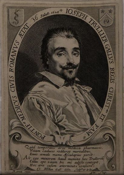 Claude MELLAN (1598-1688) * Joseph Trullier
Burin, Maxime Préaud, IFF 200, très belle...