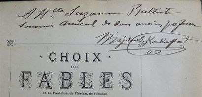 null BEN KALAFAT (Mejdoub) - CHOIX DE FABLES

"Choix de fables de La Fontaine, de...