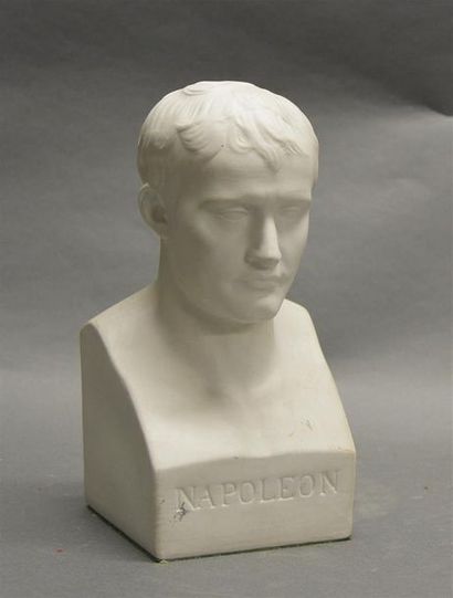 null D'après Antoine Denis CHAUDET (1763 - 1810 )

Buste de Napoléon Ier

Biscuit

H....