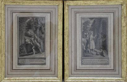 null Clément-Pierre Marillier (1740-1808) et Grombelle

Deux gravures encadrées

XVIIIe...