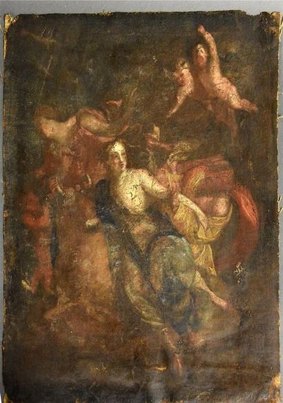 null Ecole FRANCAISE du XVIIIe siècle

Sujets religieux

Paire de peintures sur toile

42...