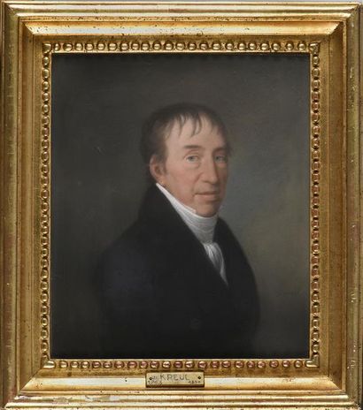 null Johann Lorenz KREUL (1765-1840)

Portrait d'homme

Pastel, signé à droite "Kreul"

H....
