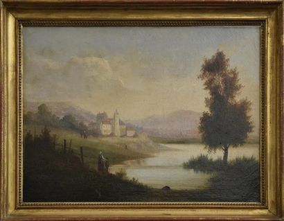 null Ecole SUISSE du XIXe siècle

Paysages

Paire d'huiles sur toiles

H. 49 cm L....