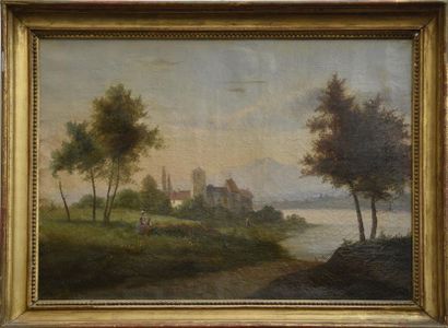 null Ecole SUISSE du XIXe siècle

Paysages

Paire d'huiles sur toiles

H. 49 cm L....