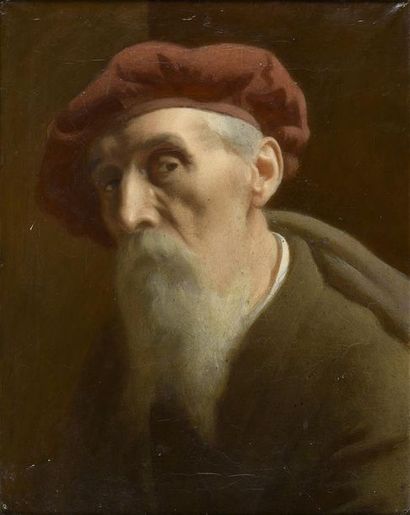 null Attribué à Joseph BRUNIER (1860 - 1929)

Portrait de vieillard ou autoportrait...