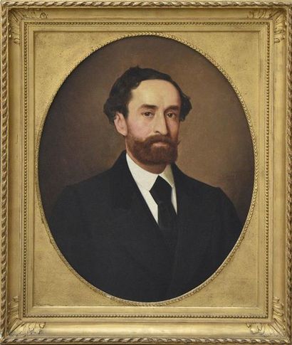 null Tancrède BASTET (1858-1942), d'après J Duvernet?

Portrait de jeune homme à...