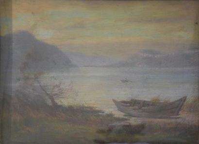null Jean BUGNARD (1880-1947)

Barque sur le lac du Bourget

Pastel signée en bas...