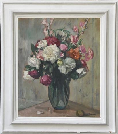 null Charles SENARD (1878-1934)

Bouquet de dahlias

Huile sur toile signée en bas...