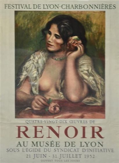 null D'après Pierre-Auguste RENOIR (1841-1919) - Mourlot

Affiche pour l'exposition...