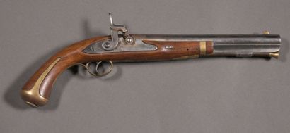 null ITALIE Copie de pistolet HARPERS FERRY modèle 1905 calibre 54 Monture bois,...