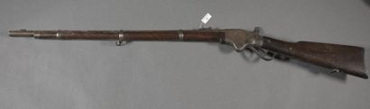 null ETATS-UNIS Fusil SPENCER modèle 1865, calibre 50 Culasse débronzée avec marquage...