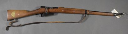 null *****FRANCE Fusil DAUDETEAU, calibre 6.5 mm modèle B Crosse bois avec insigne...