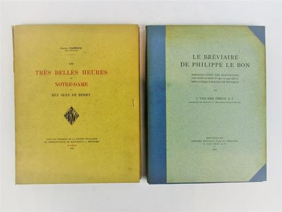 null VAN DEN GHEYN. Le Bréviaire de Philippe le Bon. Brux., Van Oest, 1909. In-folio...