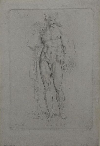 null Stefano MULINARI (1741 - 1790) Deux planches du recueil "Disegni originali......