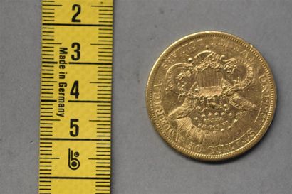 null ETATS-UNIS Une pièce de 20 Dollars - Liberty 1878 Poids : 33,3 g LOT VENDU SUR...