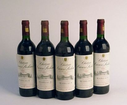 null 5 B CHÂTEAU PRIEURÉ-LICHINE (e.l.s.) GCC4 Margaux 1987