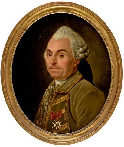 École Française du XIXe siècle 
Portrait de Messire Louis de Courdemer, directeur...