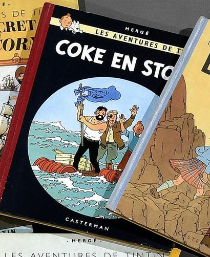 null HERGE TINTIN 19. Coke en stock. B24. Edition originale française DL 3° trimestre...