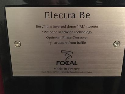 null FOCAL Paire d 'enceintes Electra 1037 BE, Beryllium inverted dome "IAL" , Tweeter...