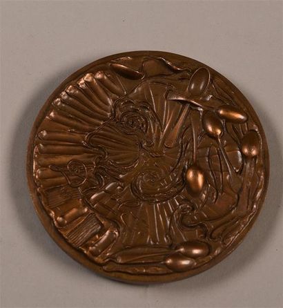 null Salvador DALI. Médaille à l'effigie de Salvador Dali crée par l'artiste lui...