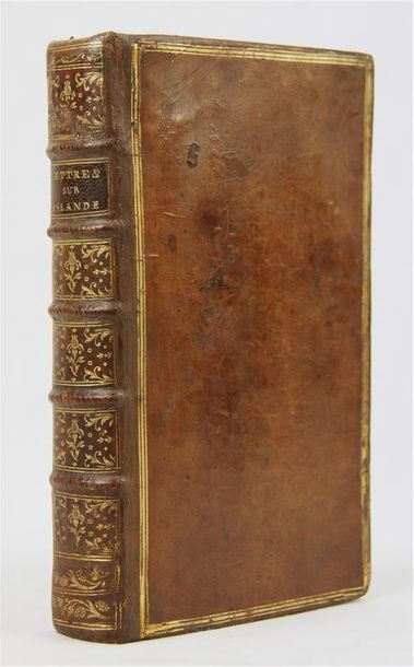 TROÏL (Uno de). LETTRES SUR L'ISLANDE.
Paris, Imprimerie de Monsieur, 1781. In-8...