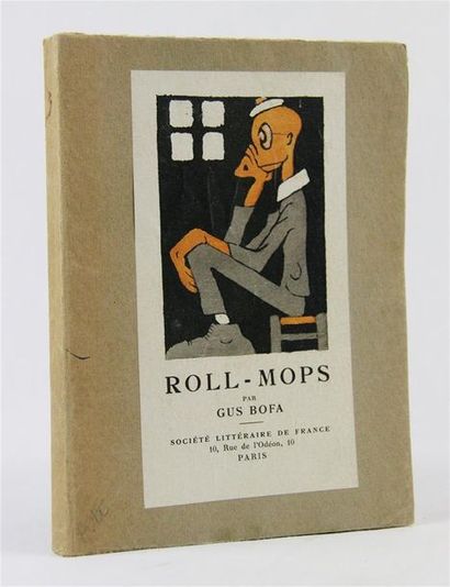 BOFA (G.). ROLL-MOPS. Le Dieu assis.
Paris, Société Littéraire de France, 1919. In-12...