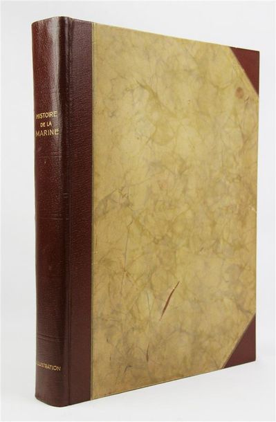null ILLUSTRATION (L'). HISTOIRE DE LA MARINE.
P., 1934. In-folio, reliure de l'éditeur.
Illustrations...