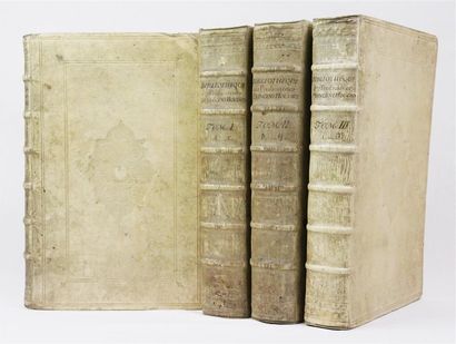 HOUDRY (Vincent). LA BIBLIOTHÈQUE DES PRÉDICATEURS.
Lyon, Antoine Boudot, 1716. 4...