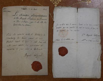 null AUTOGRAPHES DIVERS. 36 lettres du XIXe, plusieurs adressées à l'abbé Poisson...