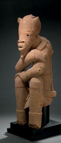 null Grande Statue Nok - NIGERIA
Terre cuite 500 av. J.-C. - 500 ap. J.-C. (selon...