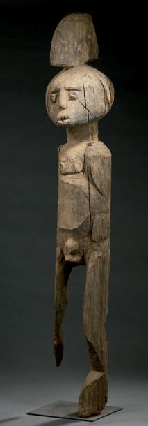 null Statue Chamba - TOGO
Bois
H. 117 cm

Provenance
Jean-Michel Huguenin, Paris

Grande...