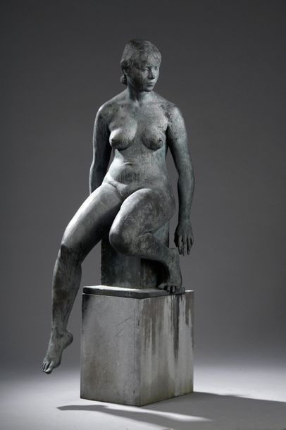 null Nat NEUJEAN (1923-2018)

"La Belle Toscane", 1980

Bronze patiné, signé sur...