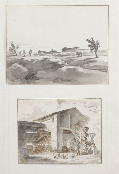 Pierre LELU (1741 - 1810)

Cours de ferme

Plume...
