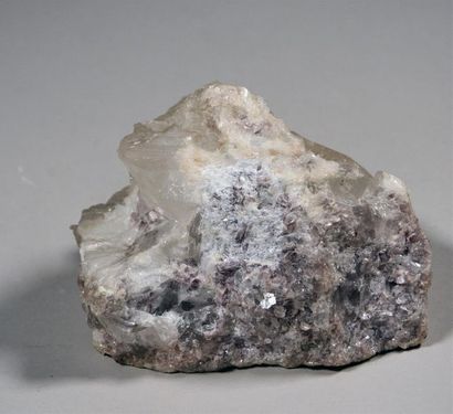 null KUNZITE ET QUARTZ PAKISTAN (11cm)