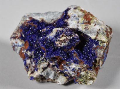 null AZURITE TAZALAGHT SOUSSE MAROC (11cm)