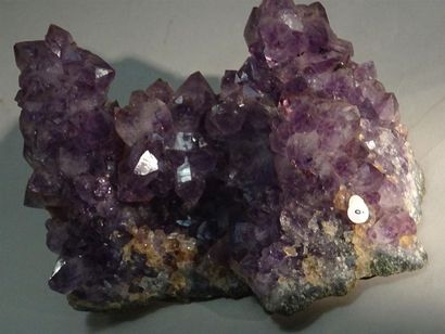 null TRES BELLE STALACTITE AMETHYSTE RIO GRANDE DO SUL BRESIL (19cm)