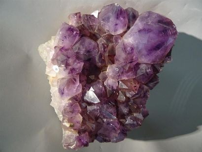 null AMETHYSTE CRISTAUX PARTICULIERS BRESIL (20 cm)