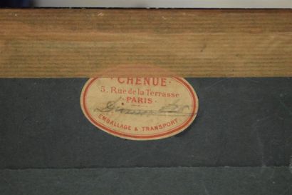 null Alexis VOLLON (1865-1945) Scène de carnaval Eau-forte dédicacée à Alexandre...